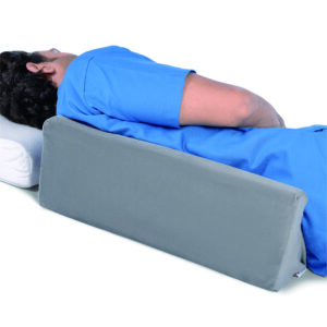HOSPIKART Patient Sleep Positioner Pillow for Perfect Resting Position Foam Solid Body Pillow (Grey)