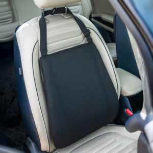 HOSPIKART Memory Foam Car Backrest Cushion for Car Seat