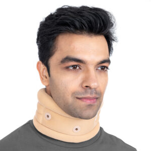 HOSPIKART Contoured Cervical Collar with Support for Neck Immobilization & Pain Relief