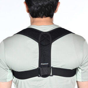 HOSPIKART Posture Corrector Belt for Men and Women (Half) - Posture Corrector (Black)