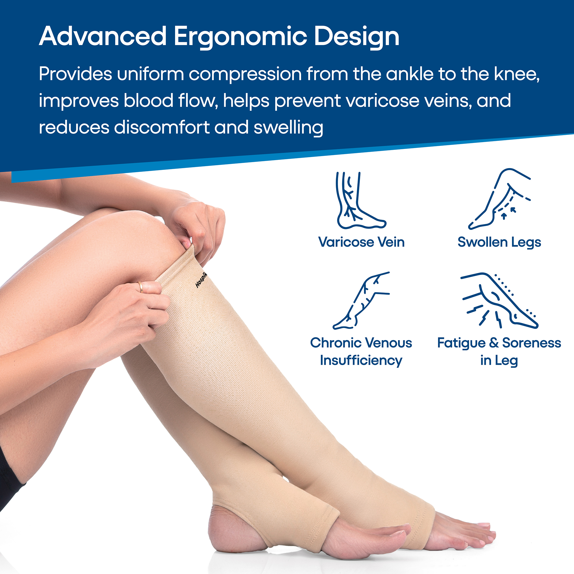 HS4 (Varicose Vein Stockings Below Knee)