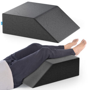 HOSPIKART Adjustable Leg Elevation Pillow - Ideal for Post-Surgery & Leg, Hip & Knee Pain Foam Solid Orthopaedic Pillow